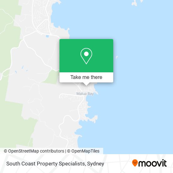 Mapa South Coast Property Specialists