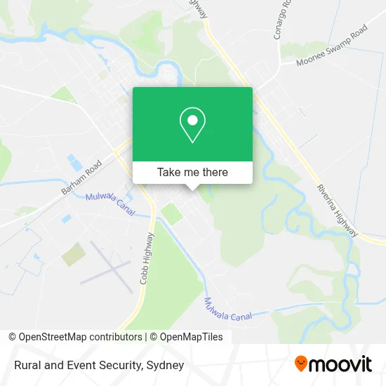 Rural and Event Security map