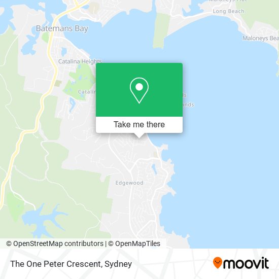 The One Peter Crescent map
