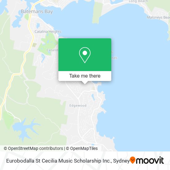 Eurobodalla St Cecilia Music Scholarship Inc. map
