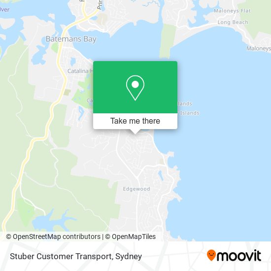 Stuber Customer Transport map