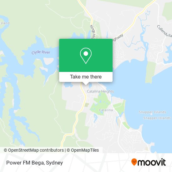 Power FM Bega map