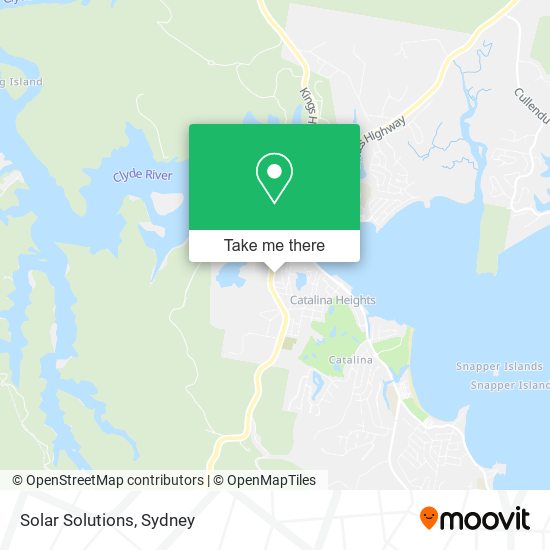 Solar Solutions map