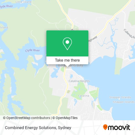 Combined Energy Solutions map