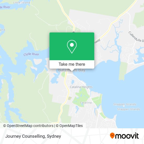 Journey Counselling map