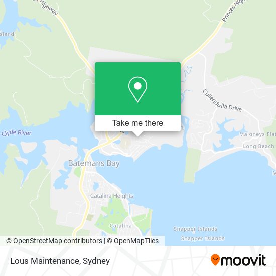 Lous Maintenance map