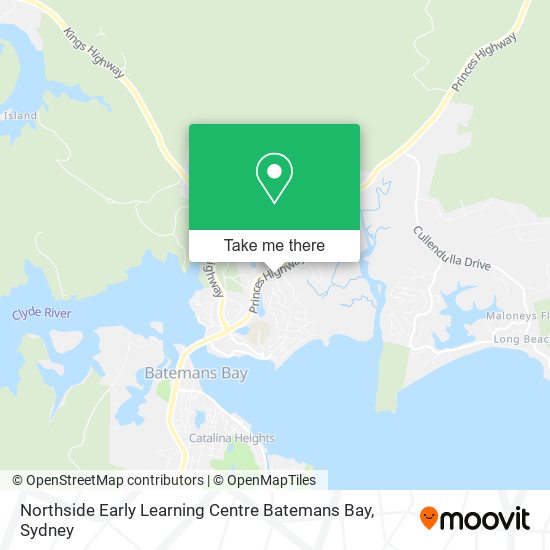 Northside Early Learning Centre Batemans Bay map