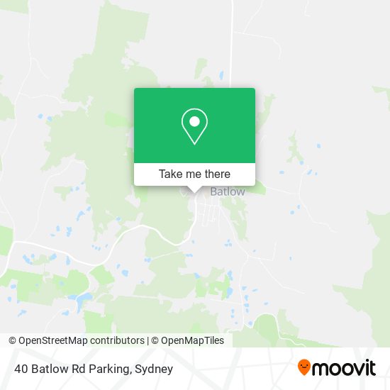 40 Batlow Rd Parking map
