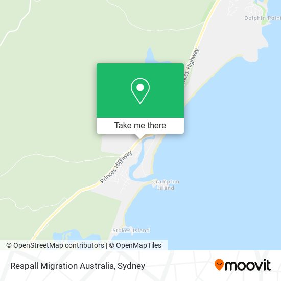 Respall Migration Australia map