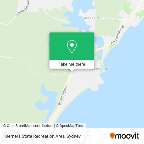 Berners State Recreation Area map