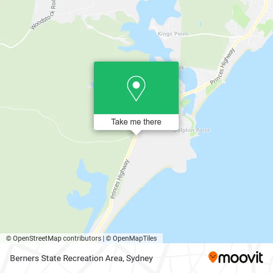 Berners State Recreation Area map