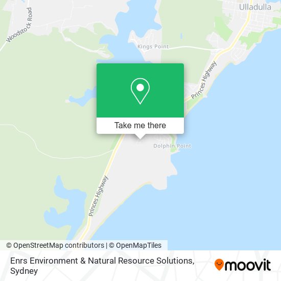 Enrs Environment & Natural Resource Solutions map