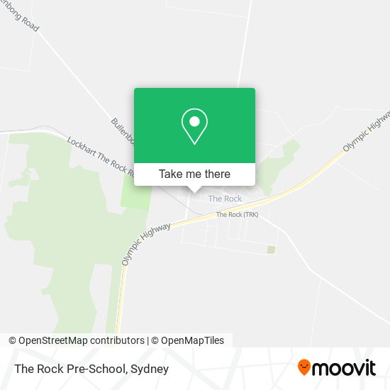 The Rock Pre-School map