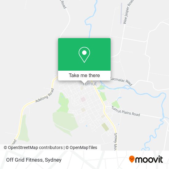 Off Grid Fitness map