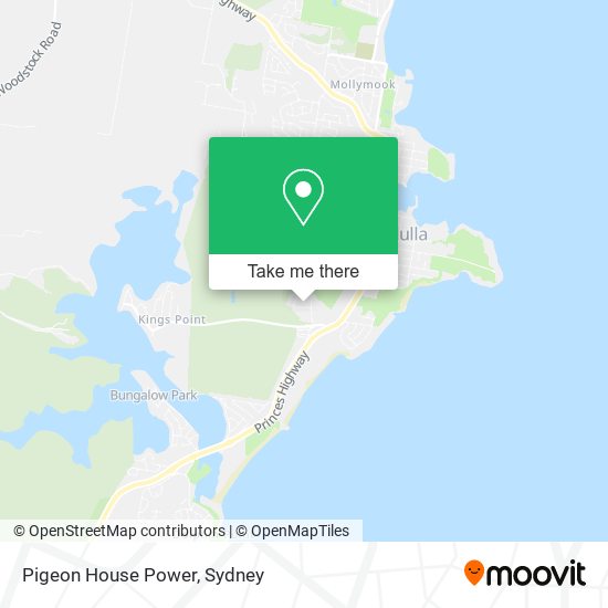 Pigeon House Power map
