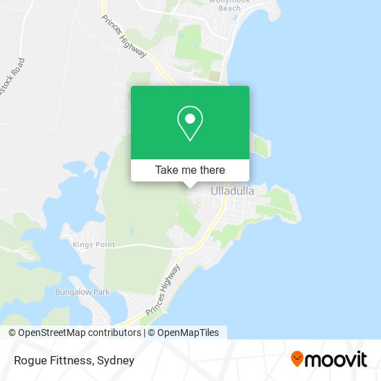 Rogue Fittness map