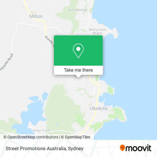 Street Promotions Australia map