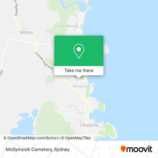 Mapa Mollymook Cemetery