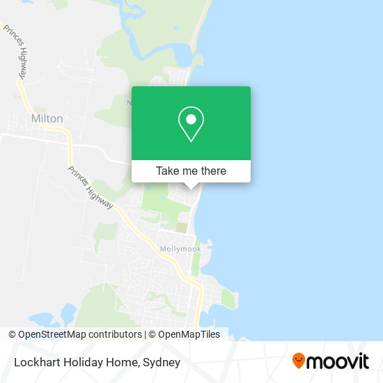 Lockhart Holiday Home map