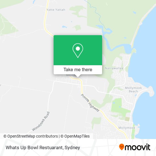 Whats Up Bowl Restuarant map