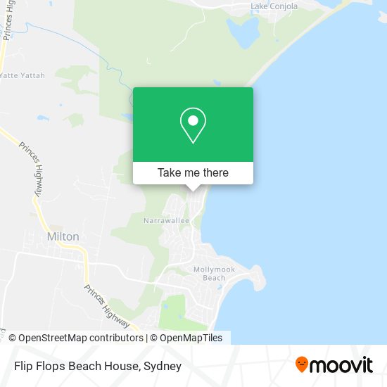 Flip Flops Beach House map