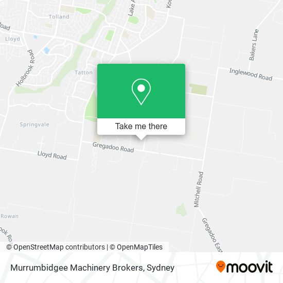 Murrumbidgee Machinery Brokers map