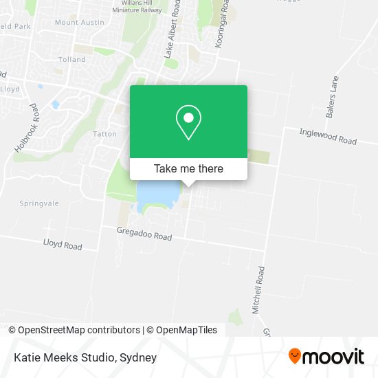 Katie Meeks Studio map