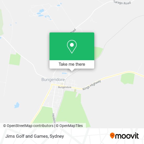 Jims Golf and Games map