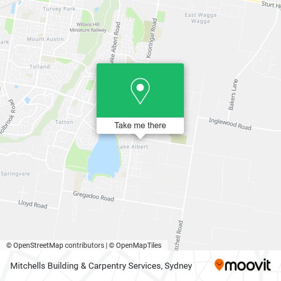 Mitchells Building & Carpentry Services map