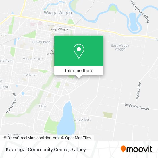 Kooringal Community Centre map