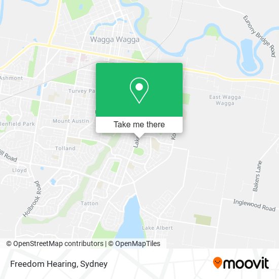 Freedom Hearing map