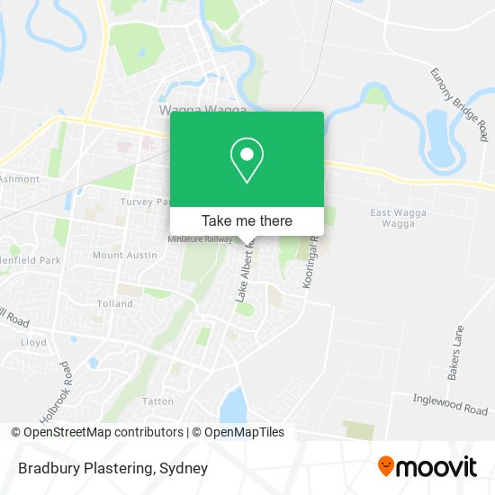 Bradbury Plastering map