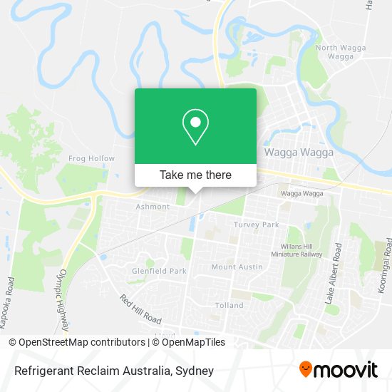 Mapa Refrigerant Reclaim Australia
