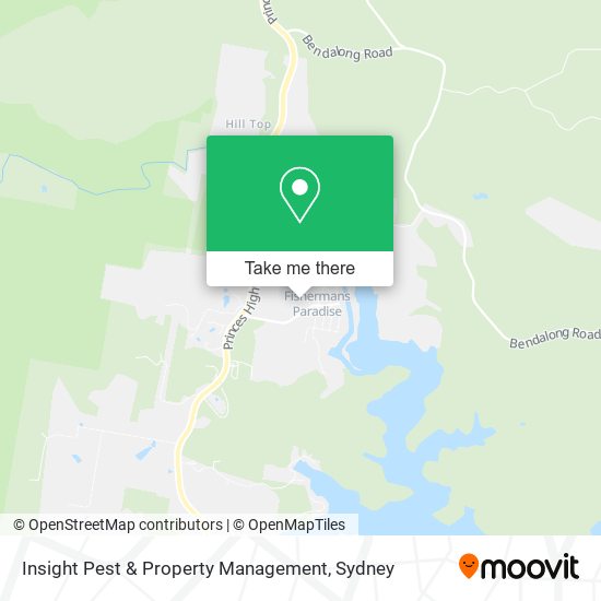 Mapa Insight Pest & Property Management