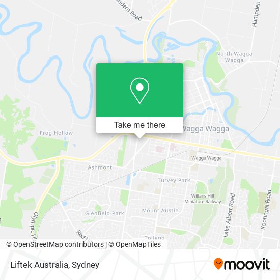 Liftek Australia map