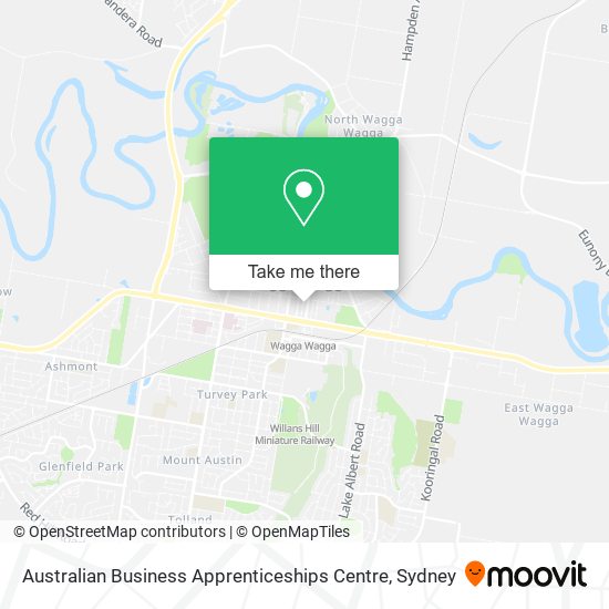 Mapa Australian Business Apprenticeships Centre