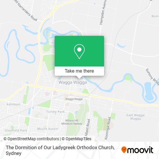 The Dormition of Our Ladygreek Orthodox Church map