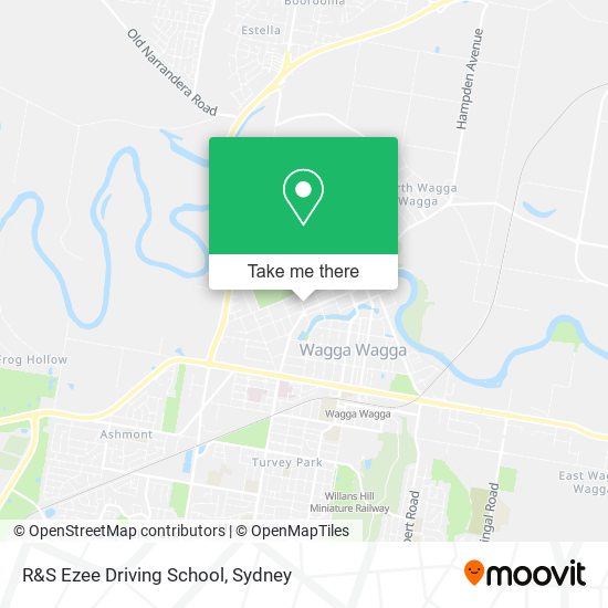 R&S Ezee Driving School map