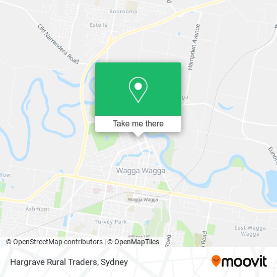 Hargrave Rural Traders map