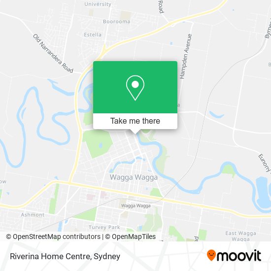 Riverina Home Centre map