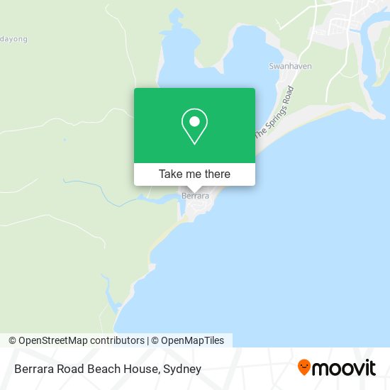 Berrara Road Beach House map