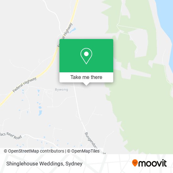 Shinglehouse Weddings map