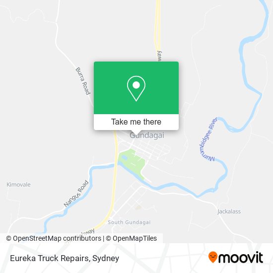 Eureka Truck Repairs map