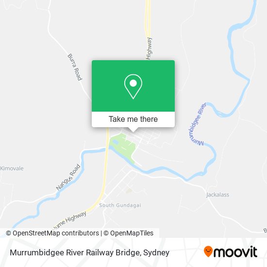 Murrumbidgee River Railway Bridge map