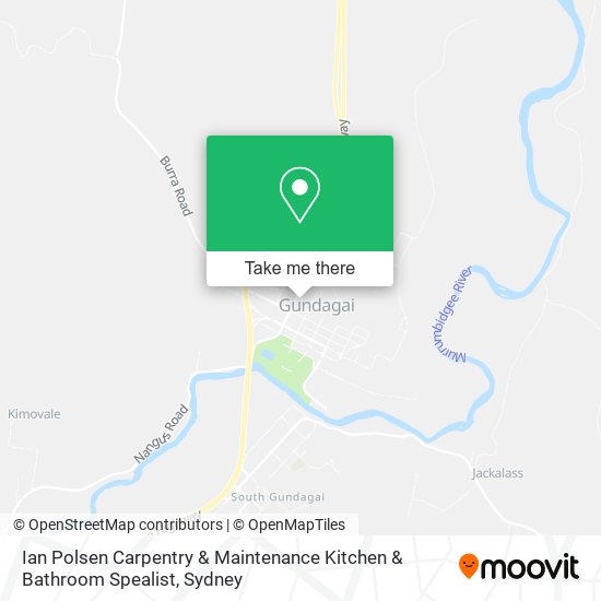 Ian Polsen Carpentry & Maintenance Kitchen & Bathroom Spealist map