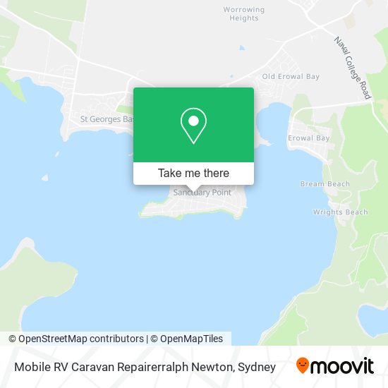 Mobile RV Caravan Repairerralph Newton map