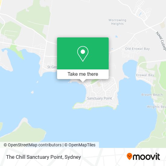 The Chill Sanctuary Point map