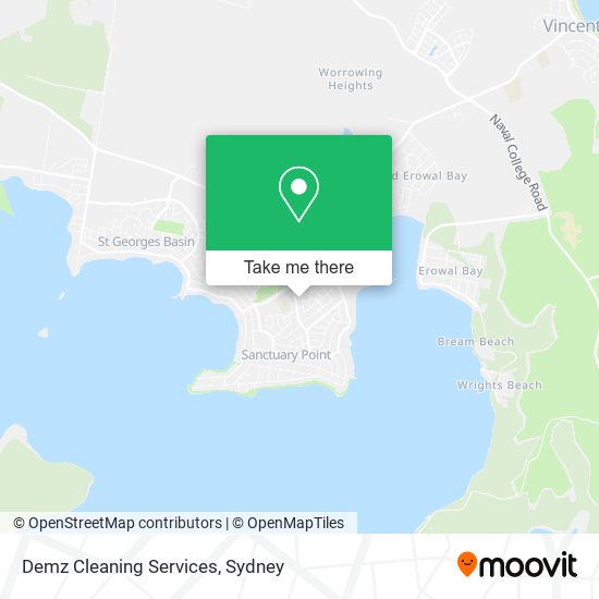 Mapa Demz Cleaning Services