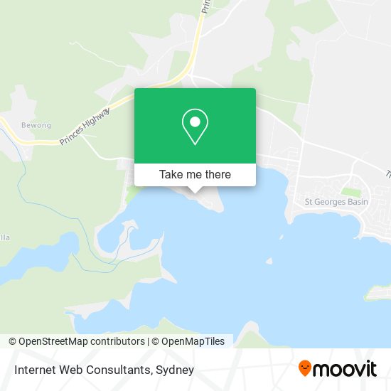 Internet Web Consultants map