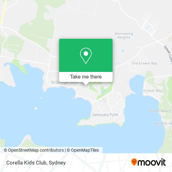 Corella Kids Club map